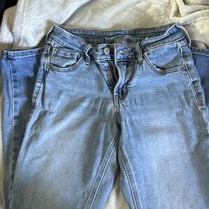 Old navy women’s rockstar super skinny jeans size 0